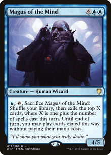 Image for Magus of the Mind (12) (Commander 2017) (C17) - Magic: The Gathering