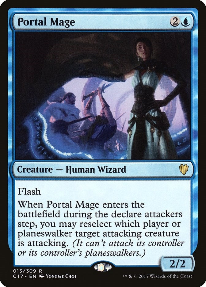 Image for Portal Mage (13) (Commander 2017) (C17) - Magic: The Gathering