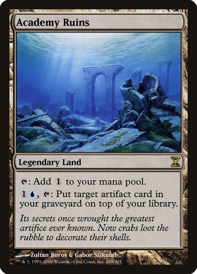 Image for Academy Ruins (269) (Time Spiral) - Magic: The Gathering