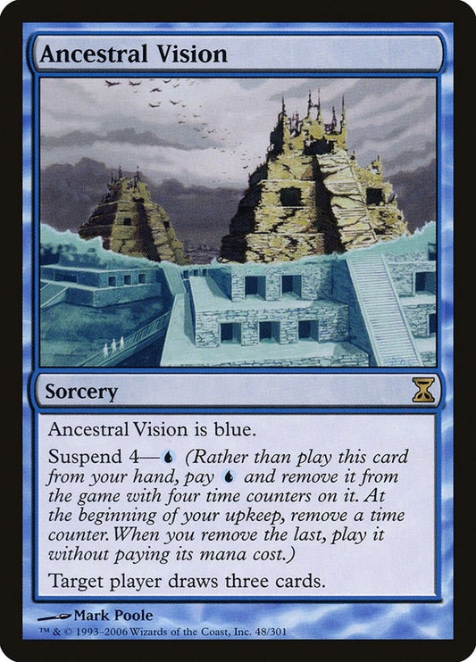 Image for Ancestral Vision (48) (Time Spiral) - Magic: The Gathering