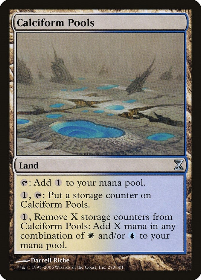 Calciform Pools (270) (Time Spiral)