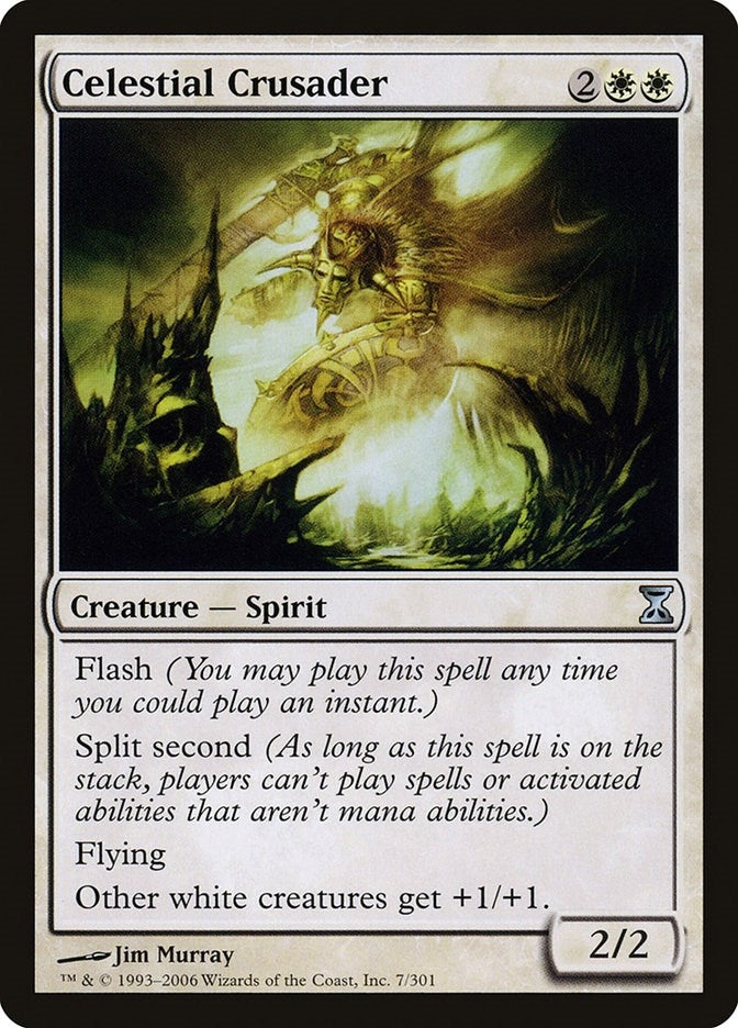 Image for Celestial Crusader (7) (Time Spiral) - Magic: The Gathering