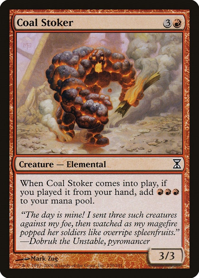 Image for Coal Stoker (150) (Time Spiral) - Magic: The Gathering