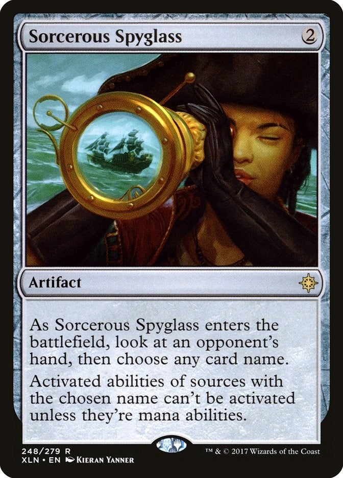 Sorcerous Spyglass (248) (Ixalan)
