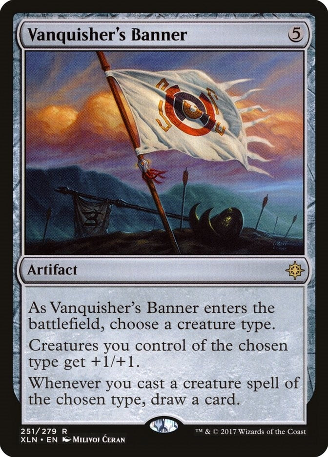 Image for Vanquisher's Banner (251) (Ixalan) - Magic: The Gathering