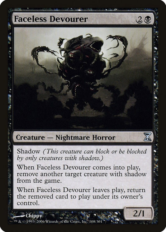 Image for Faceless Devourer (108) (Time Spiral) - Magic: The Gathering