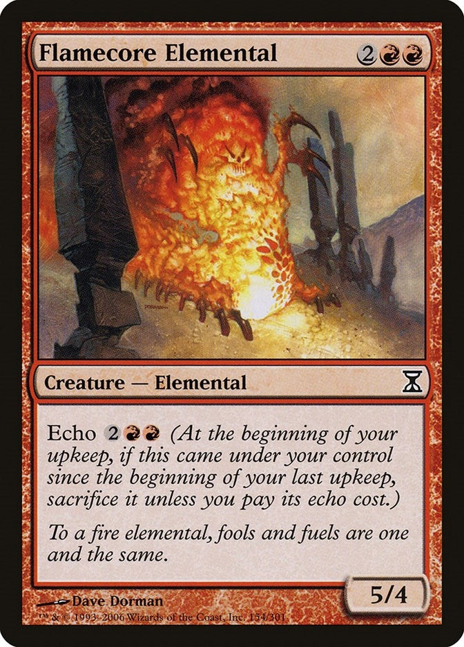 Flamecore Elemental (154) (Time Spiral)