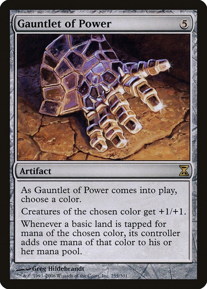 Image for Gauntlet of Power (255) (Time Spiral) - Magic: The Gathering