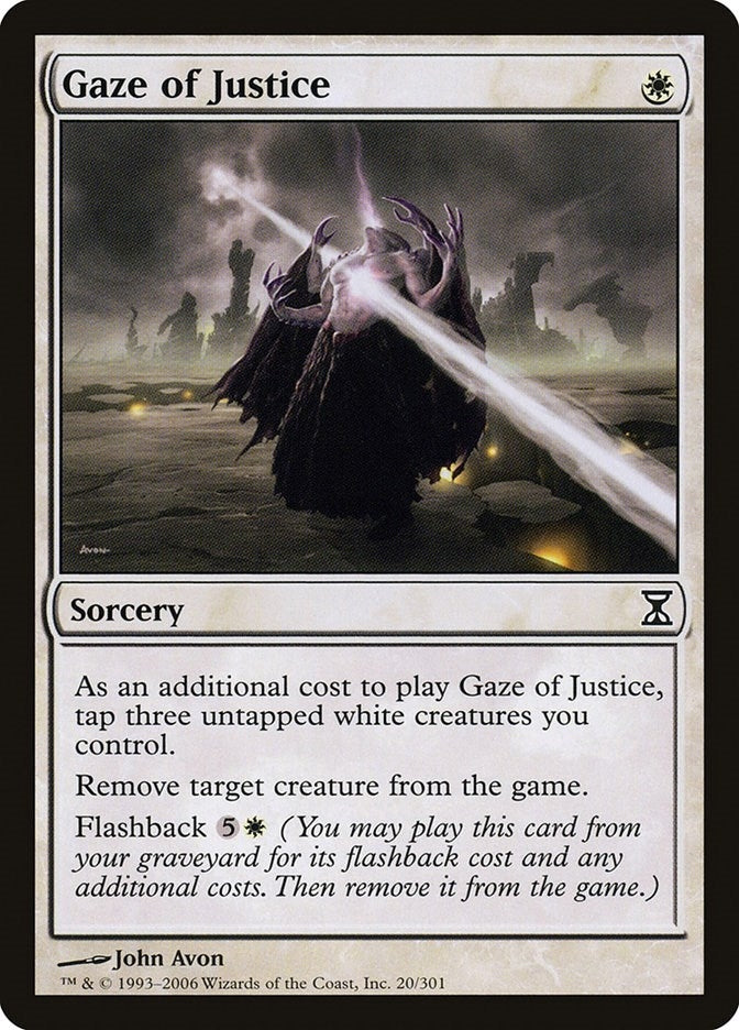 Gaze of Justice (20) (Time Spiral)