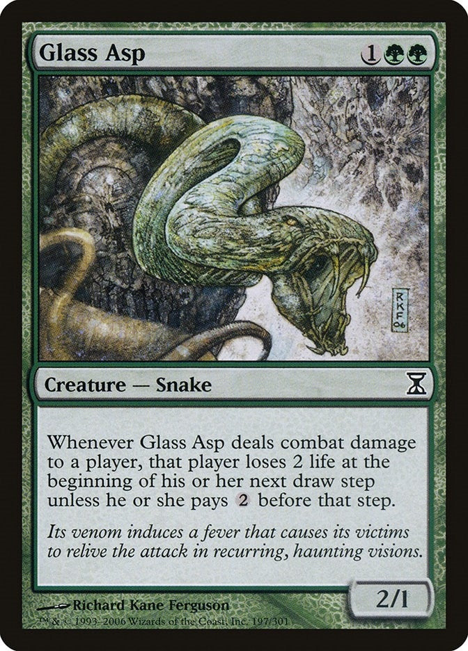 Glass Asp (197) (Time Spiral)