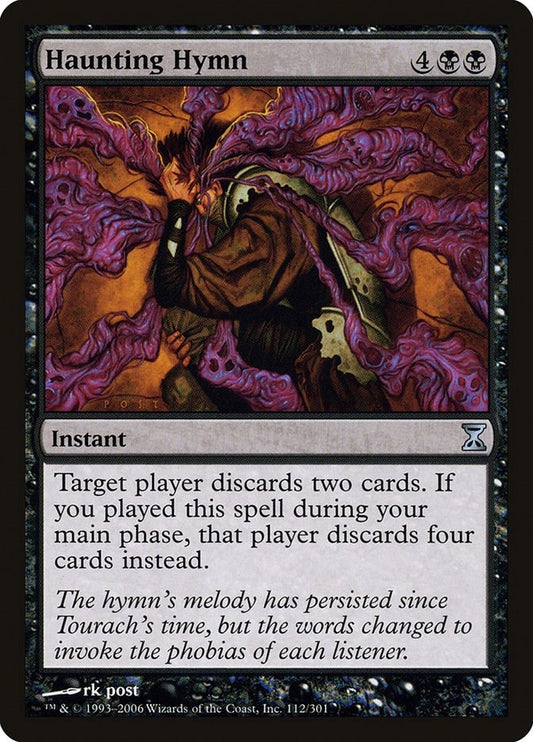 Image for Haunting Hymn (112) (Time Spiral) - Magic: The Gathering