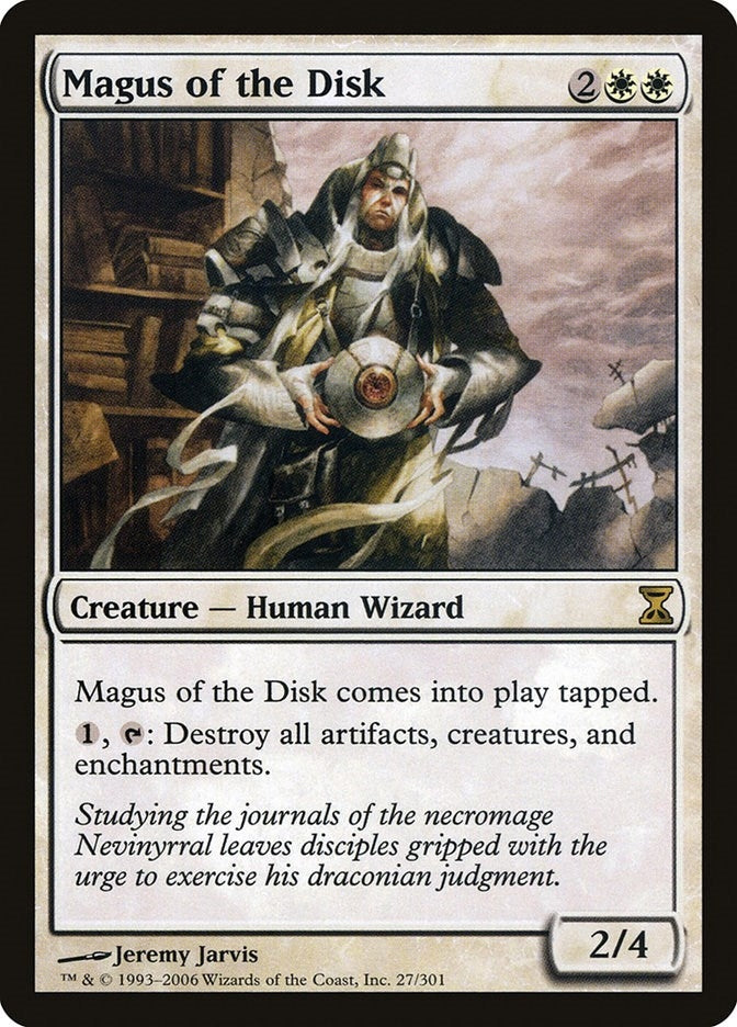 Image for Magus of the Disk (27) (Time Spiral) - Magic: The Gathering