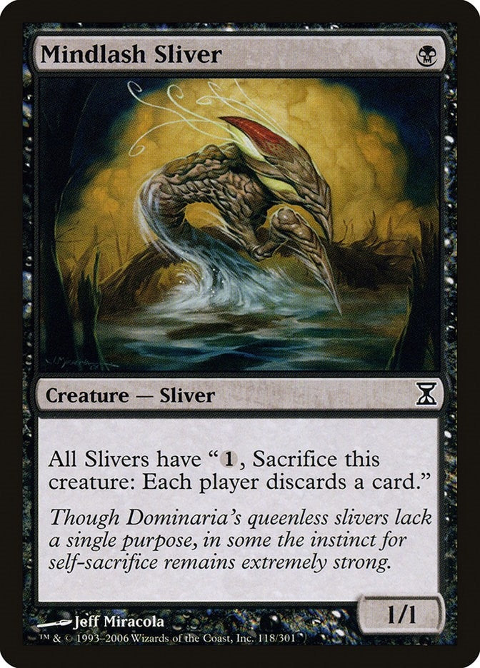 Mindlash Sliver (118) (Time Spiral)