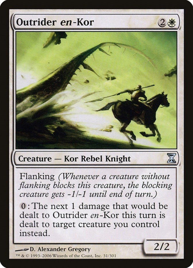 Image for Outrider en-Kor (31) (Time Spiral) - Magic: The Gathering