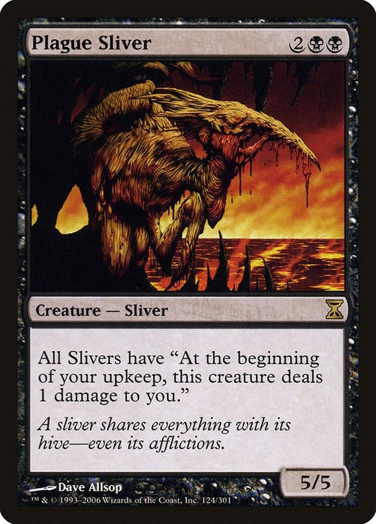 Plague Sliver (124) (Time Spiral)