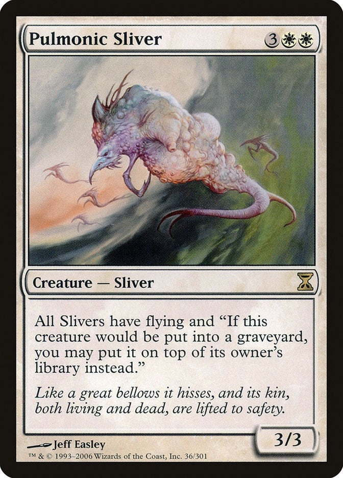 Image for Pulmonic Sliver (36) (Time Spiral) - Magic: The Gathering