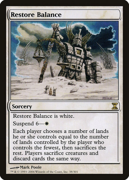 Restore Balance (38) (Time Spiral)