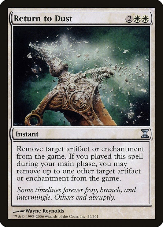 Image for Return to Dust (39) (Time Spiral) - Magic: The Gathering