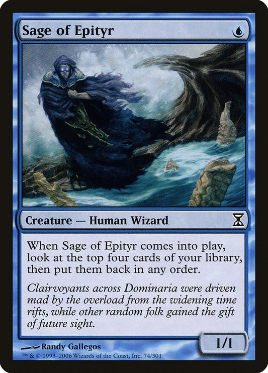 Image for Sage of Epityr (74) (Time Spiral) - Magic: The Gathering
