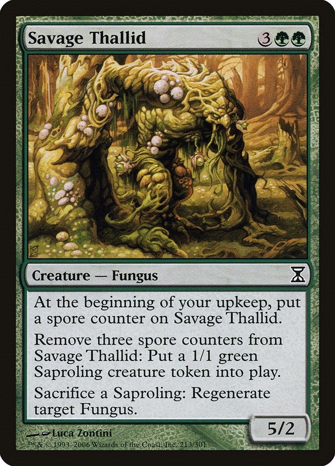 Savage Thallid (213) (Time Spiral)