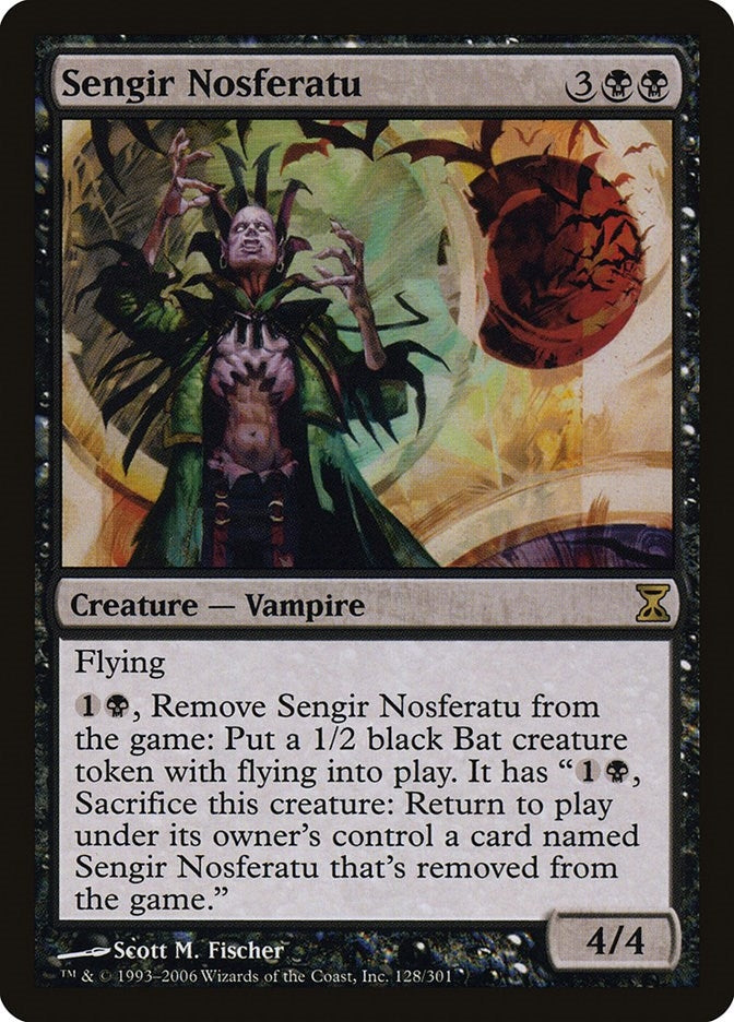 Image for Sengir Nosferatu (128) (Time Spiral) - Magic: The Gathering