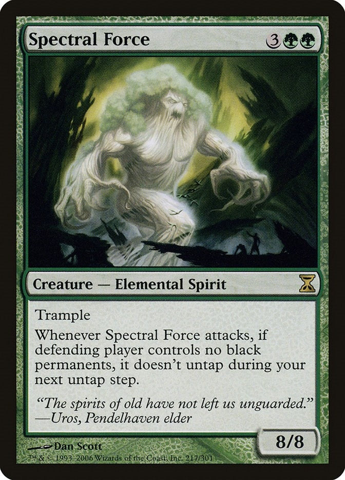 Image for Spectral Force (217) (Time Spiral) - Magic: The Gathering
