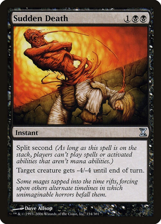 Image for Sudden Death (134) (Time Spiral) - Magic: The Gathering
