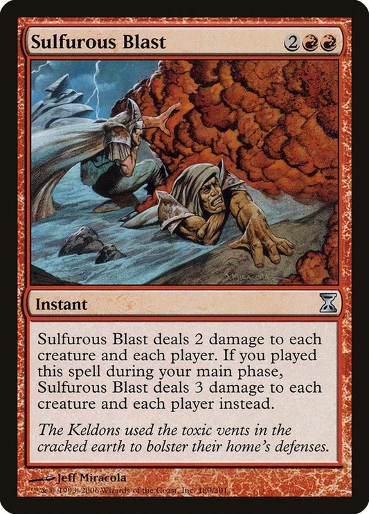 Sulfurous Blast (180) (Time Spiral)