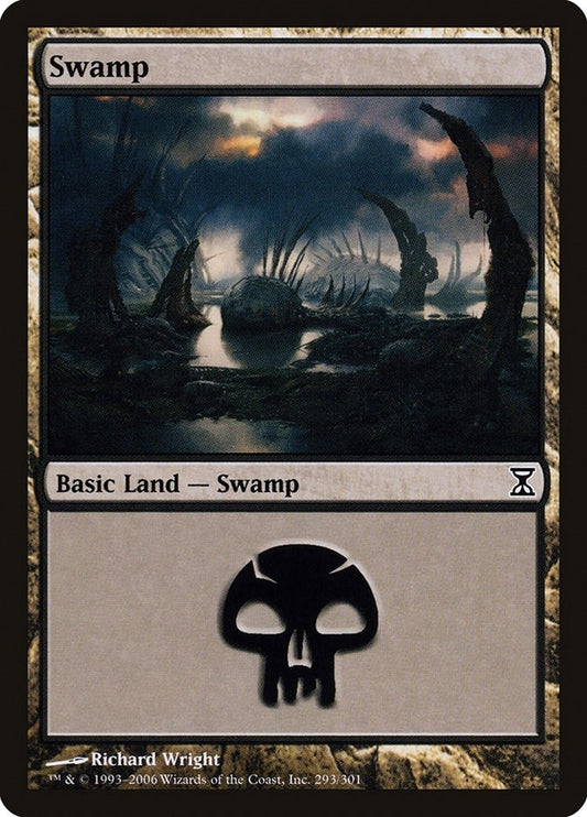 Image for Swamp (293) (293) (Time Spiral) - Magic: The Gathering