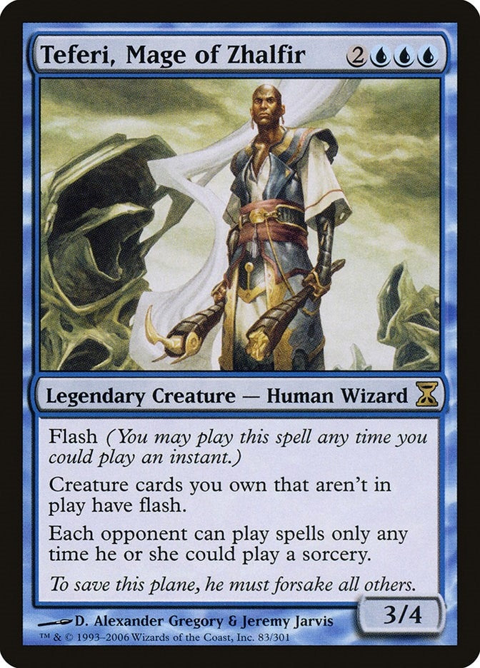 Image for Teferi, Mage of Zhalfir (83) (Time Spiral) - Magic: The Gathering