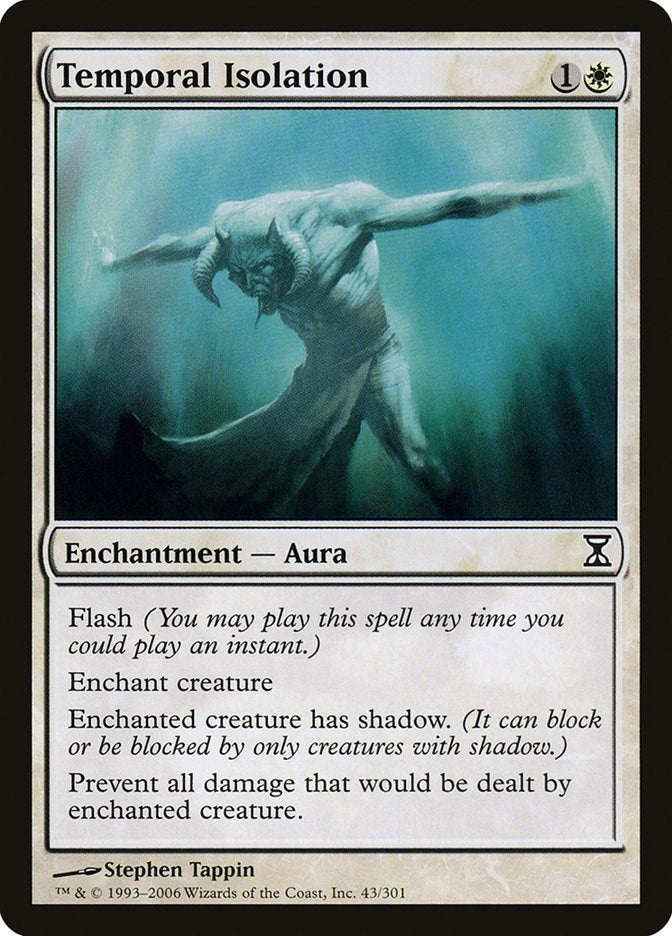 Image for Temporal Isolation (43) (Time Spiral) - Magic: The Gathering