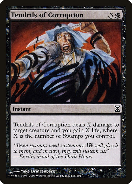 Image for Tendrils of Corruption (136) (Time Spiral) - Magic: The Gathering