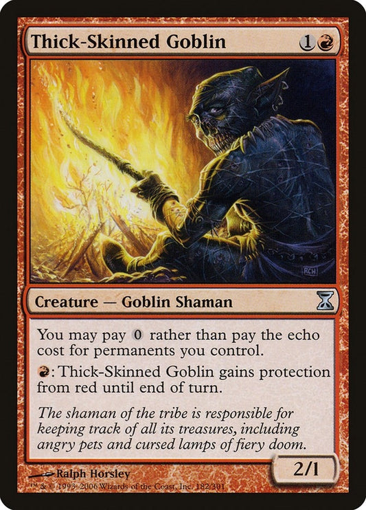 Thick-Skinned Goblin (182) (Time Spiral)