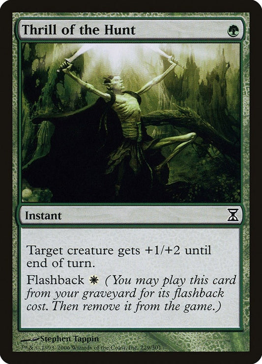 Image for Thrill of the Hunt (229) (Time Spiral) - Magic: The Gathering