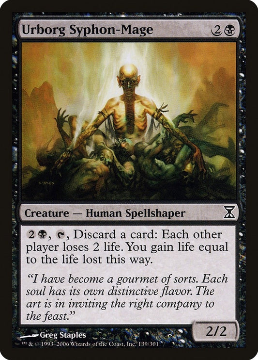 Image for Urborg Syphon-Mage (139) (Time Spiral) - Magic: The Gathering