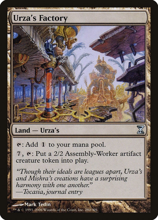 Image for Urza's Factory (280) (Time Spiral) - Magic: The Gathering