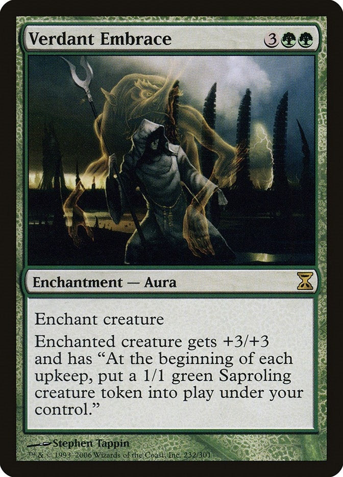 Image for Verdant Embrace (232) (Time Spiral) - Magic: The Gathering