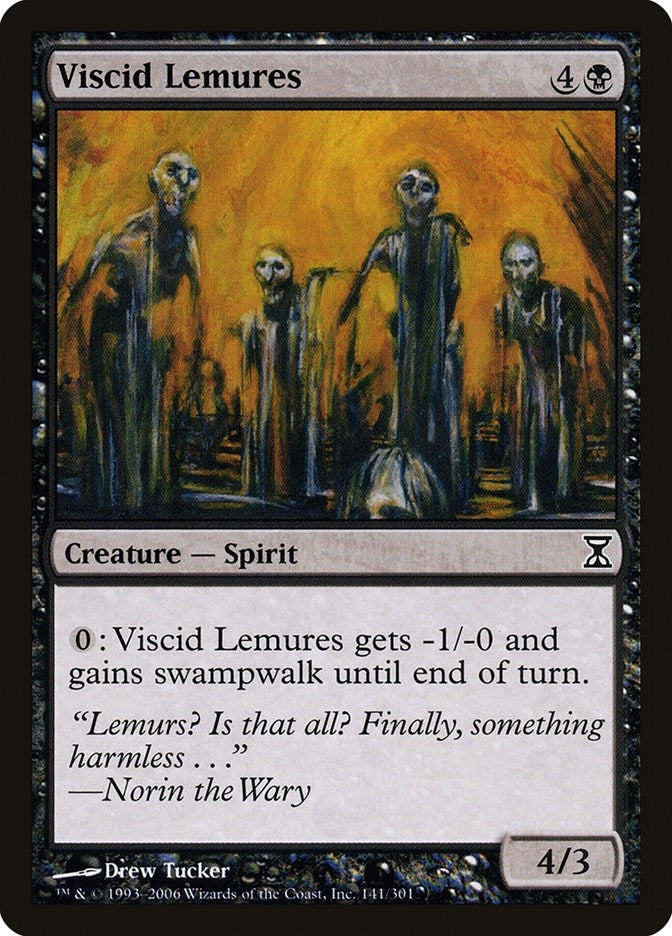 Image for Viscid Lemures (141) (Time Spiral) - Magic: The Gathering