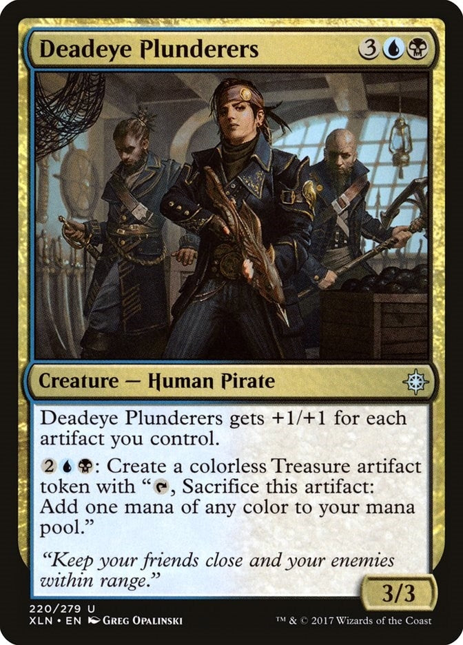 Image for Deadeye Plunderers (220) (Ixalan) - Magic: The Gathering