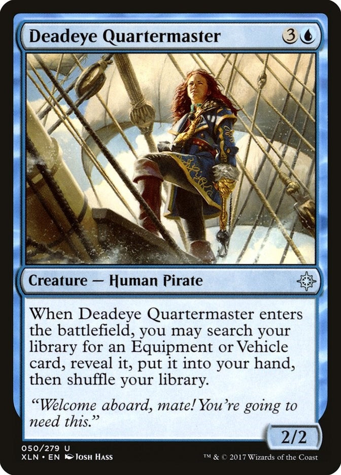 Image for Deadeye Quartermaster (50) (Ixalan) - Magic: The Gathering