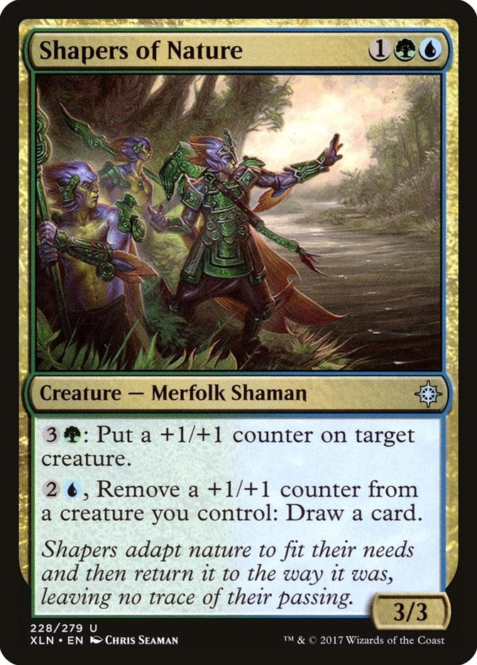 Image for Shapers of Nature (228) (Ixalan) - Magic: The Gathering