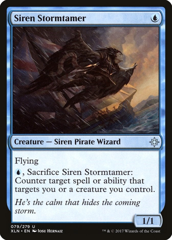 Image for Siren Stormtamer (79) (Ixalan) - Magic: The Gathering