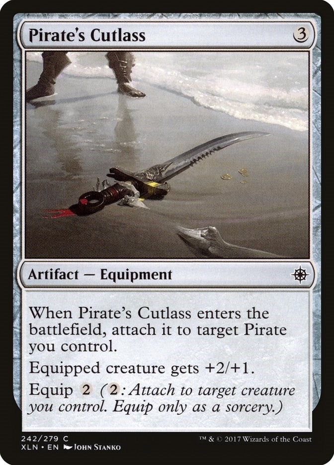 Image for Pirate's Cutlass (242) (Ixalan) - Magic: The Gathering