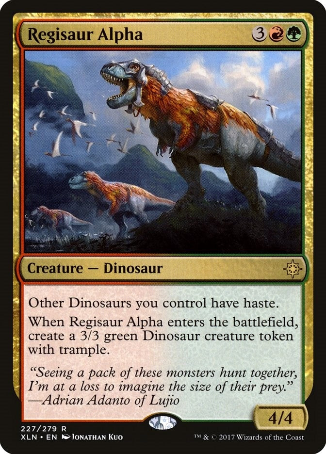 Image for Regisaur Alpha (227) (Ixalan) - Magic: The Gathering