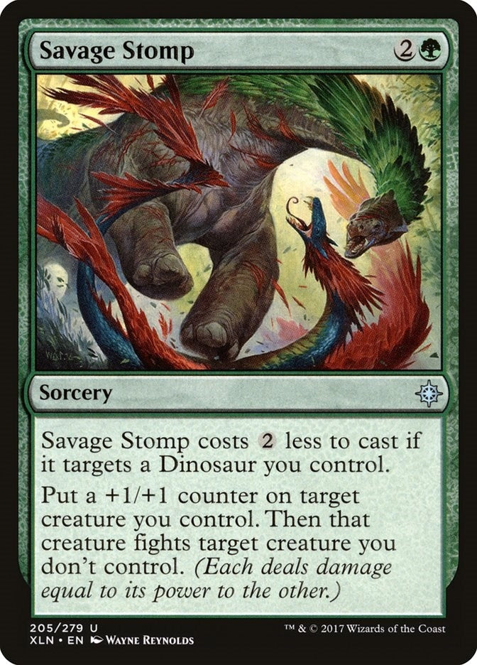 Image for Savage Stomp (205) (Ixalan) - Magic: The Gathering