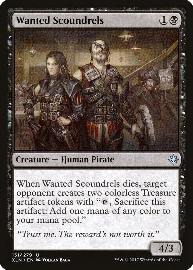 Image for Wanted Scoundrels (131) (Ixalan) - Magic: The Gathering