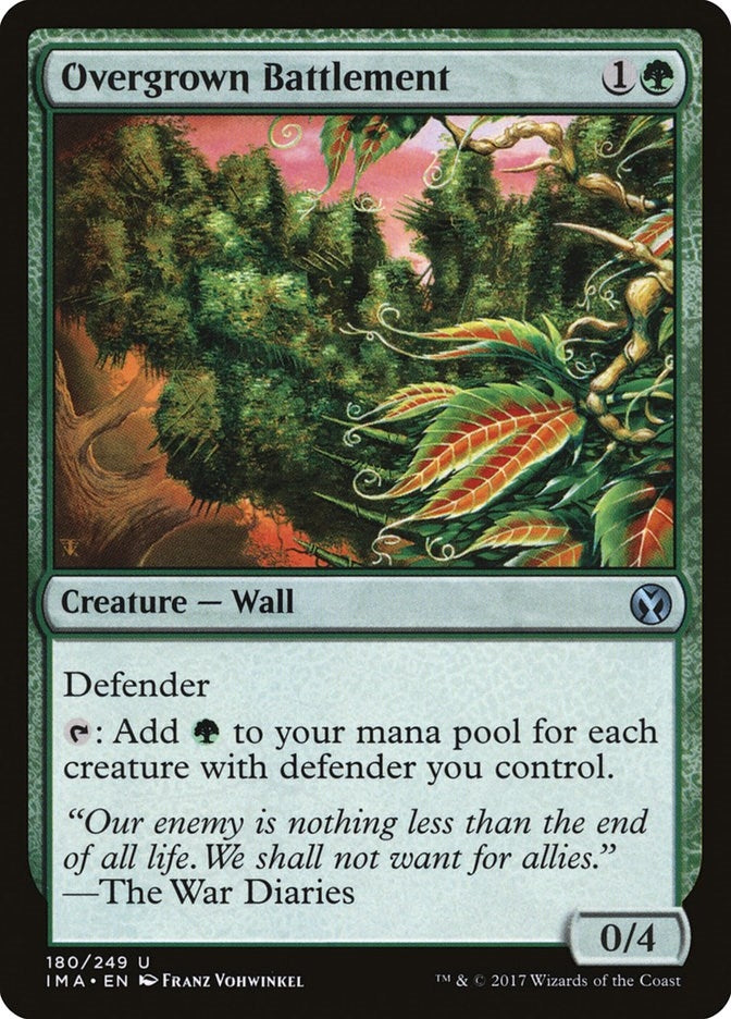 Overgrown Battlement (180) (Iconic Masters)