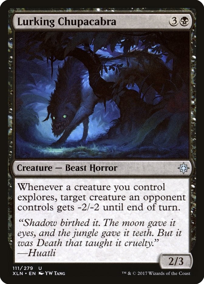 Image for Lurking Chupacabra (111) (Ixalan) - Magic: The Gathering