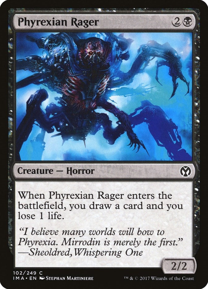 Phyrexian Rager (102) (Iconic Masters)