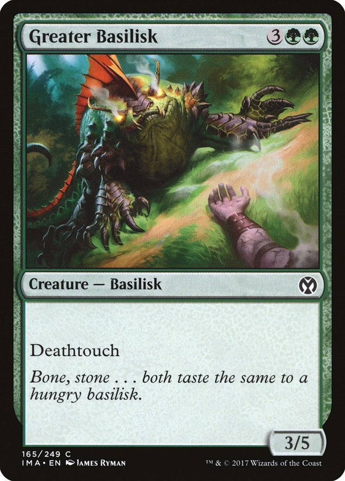 Greater Basilisk (165) (Iconic Masters)